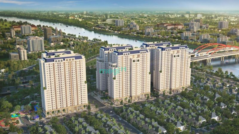 Tổng thể dự án Dream Home Riverside