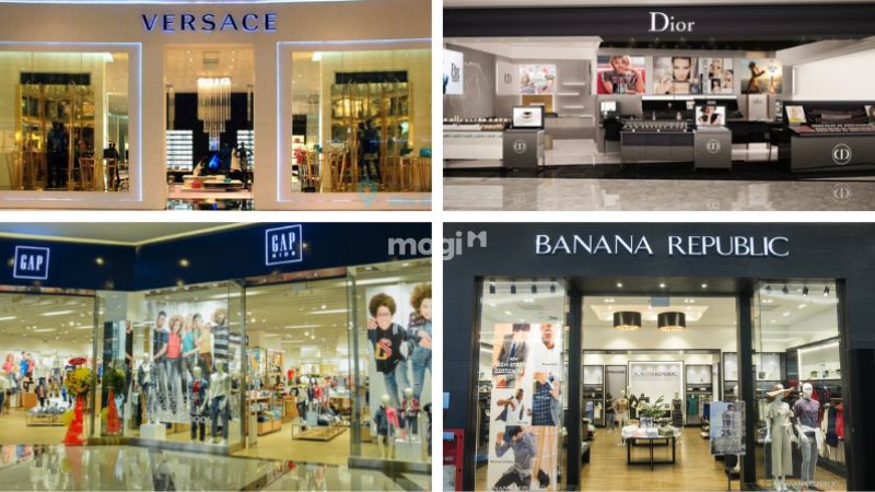 Một số thương hiệu thời trang nổi tiếng tại Vincom Center Đồng Khởi