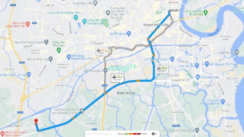 Chợ đầu mối Bình Điền ở đâu? Lưu ý quan trọng khi đi chợ Bình Điền 2 Hướng dẫn cách đi tới chợ đầu mối Bình Điền