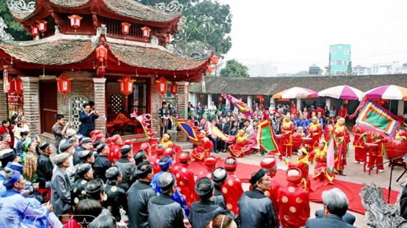 Chùa Láng - Điểm đến tâm linh tại Hà Nội và những lưu ý khi tham quan 5 Các lễ hội tại Chùa Láng