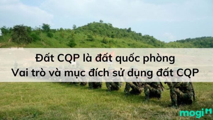 CQP là đất gì