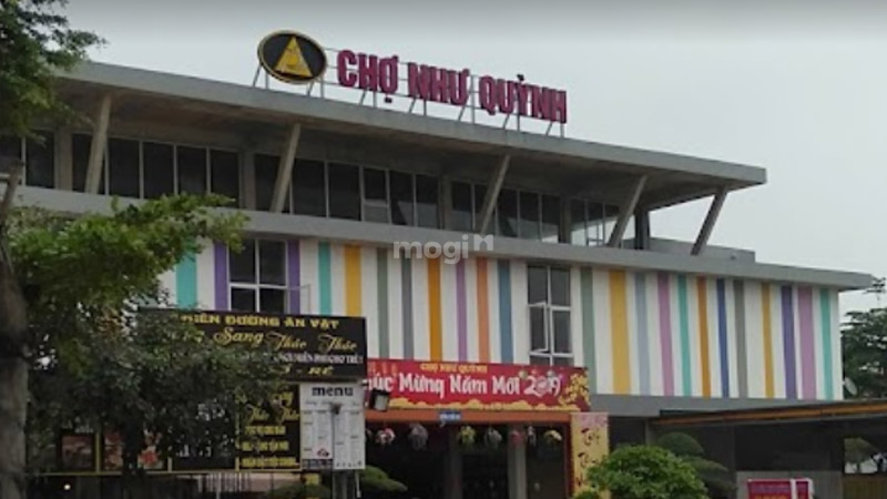 Chợ Như Quỳnh là một trong những chợ đầu mối lớn của tỉnh