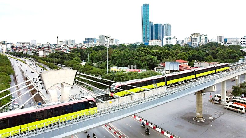Ngã tư Nhổn ở đâu? Vị trí, Mb6623 Đăng Ký Tặng 66K và các tiện ích nổi bật 1 Tuyến đường sắt Nhổn - Ga Hà Nội sắp đi vào hoạt động
