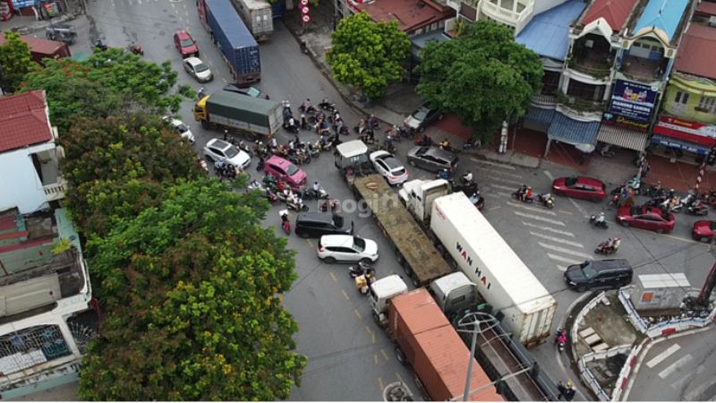Giao thông khu vực Ngã Tư Quang Thanh