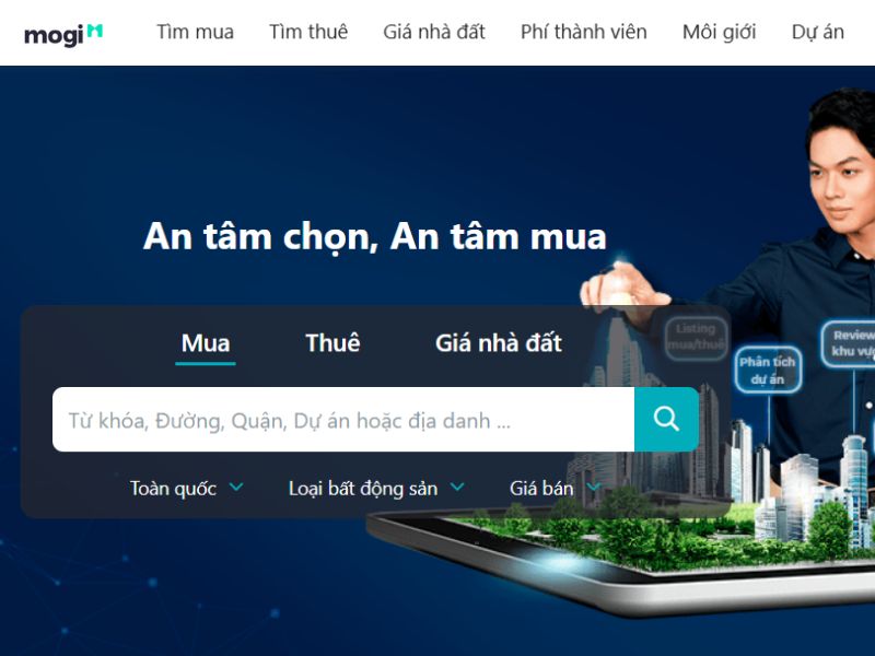 Mua nhà trên nền tảng Mtbtr.com