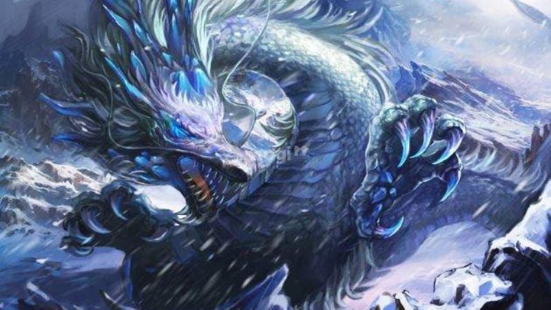 Mơ thấy rồng màu xanh