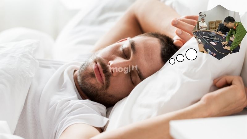 Ngủ mơ thấy công an bắt đánh bạc