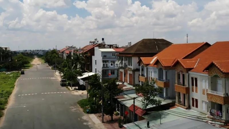 Một góc Khu dân cư Hoàng Hải