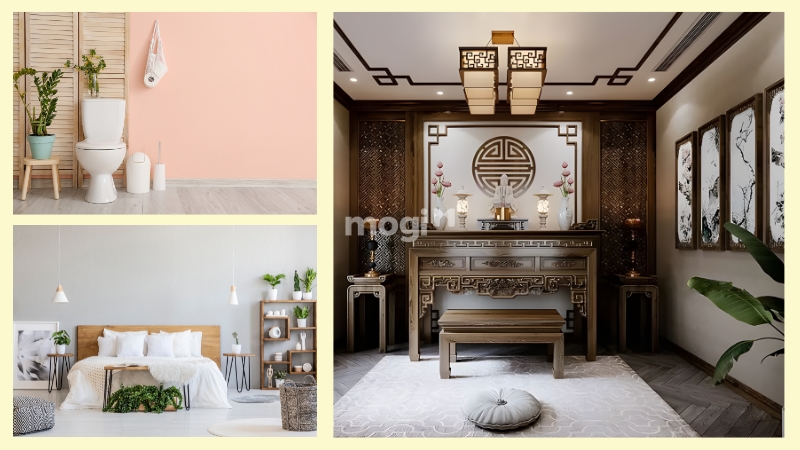 Phong thủy nhà bếp giúp gia chủ đón tài lộc, tránh đại kỵ 7 Tránh xung khắc với nhà vệ sinh, phòng ngủ, phòng thờ