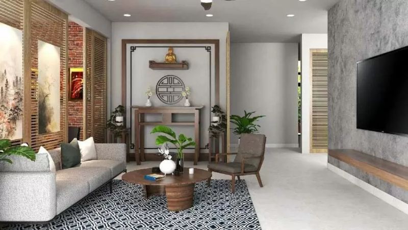 Khách được đặt ở vị trí trung tâm ngôi nhà
