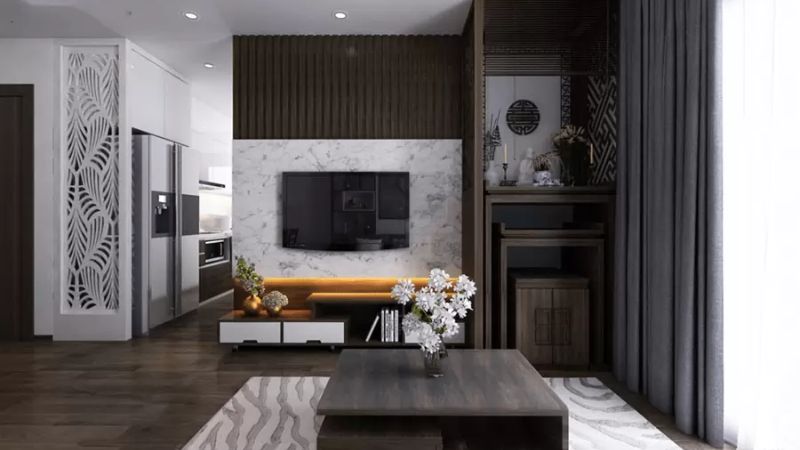 Đặt bàn thờ tại phòng khách cần theo phong thuỷ