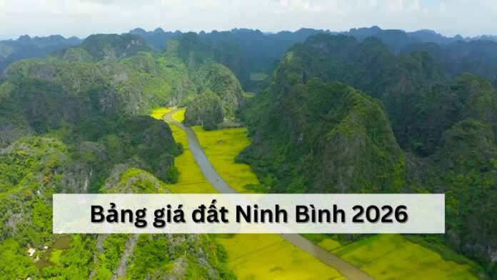Bảng giá đất Ninh Bình 2026: Những thay đổi đáng chú ý và nhận định xu hướng thị trường
