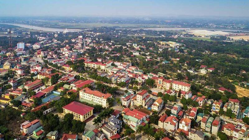 Đất tại huyện Cẩm Khê có mức tăng vừa phải 