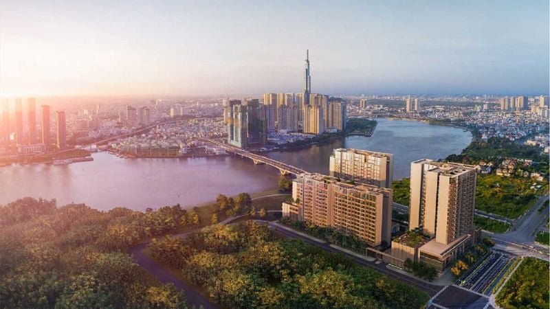 Top chung cư cao cấp TPHCM đáng sống bậc nhất 2026 11 Mb6623 nạp rút nhanh chóng cao cấp The River Thủ Thiêm