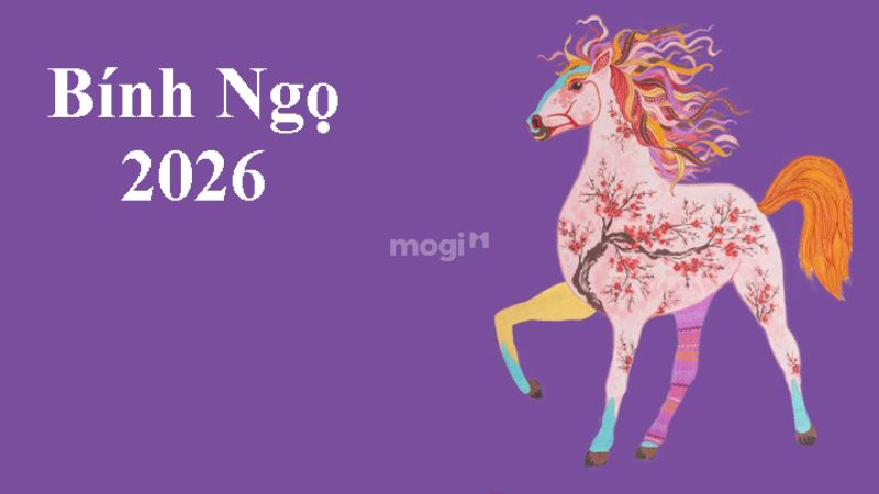 Năm Bính Ngọ 2026 cầm tinh con ngựa