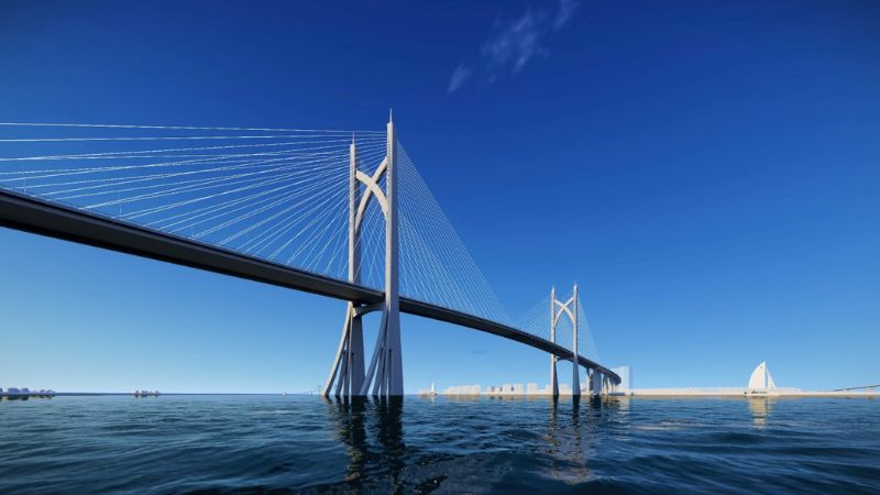 Cầu Cần Giờ được xem là công trình trọng điểm để kết nối khu vực ven biển phía Nam của TP.HCM với trung tâm thành phố