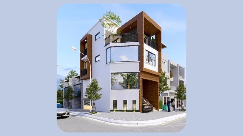 Cách Hóa Giải Phong Thủy Nhà Vát Góc Và Những Lưu Ý Quan Trọng 1 Nhà vát góc là ngôi nhà được xây trên thửa đất có góc bị cắt xéo, hoặc bản thân công trình được thiết kế lõm vào ở một hay nhiều góc.