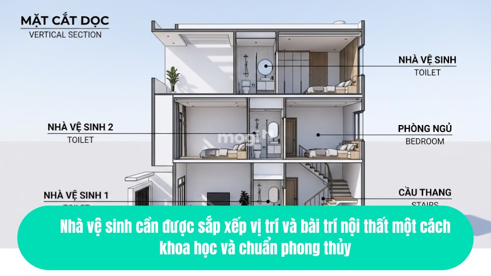 Nhà vệ sinh cần được sắp xếp vị trí và bài trí nội thất một cách Mocbai666 tải ứng dụng và chuẩn Mb6688 đang hoakt động