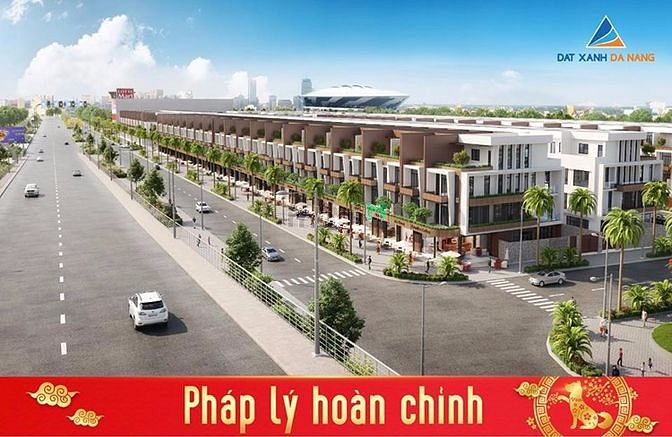 Hình ảnh nhà phố ven sông HÀn Halla Jade Residences