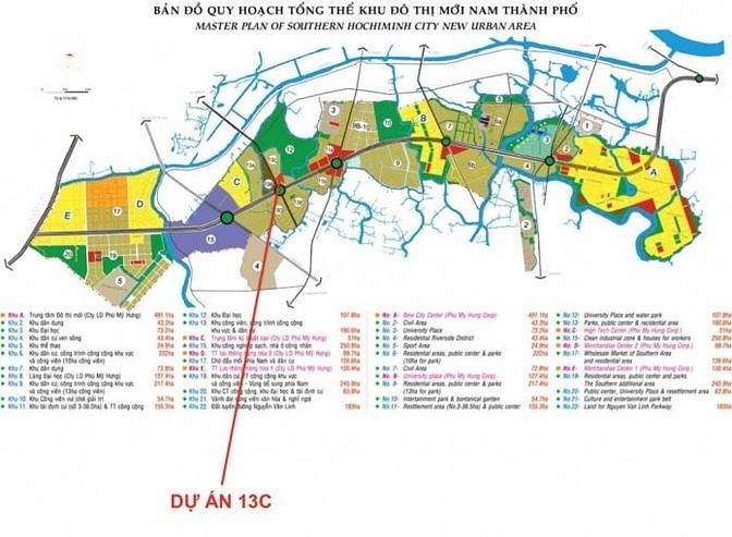 Hình ảnh Cần bán gấp lô đất biệt thự dự án 13C GreenLife, H.Bình Chánh