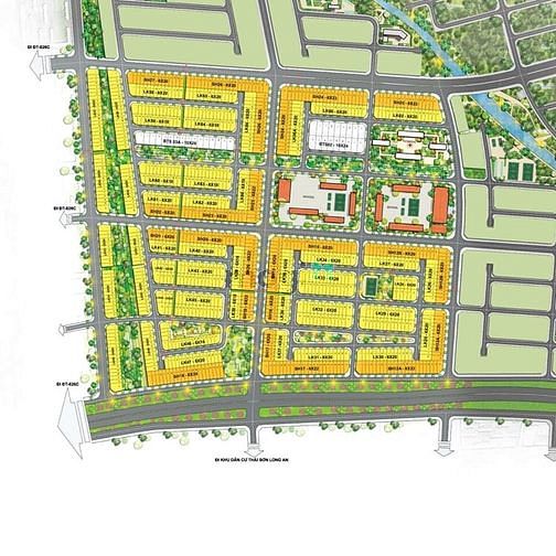 Hình ảnh Bán shophouse mặt tiền LONG HẬU dự án T&T MILENNIA CITY