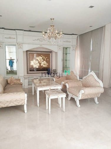 Hình ảnh Cho Thuê Biệt Thự Đẹp, Hầm, 3 lầu 4 Phòng Lớn, Bình An, Quận 2