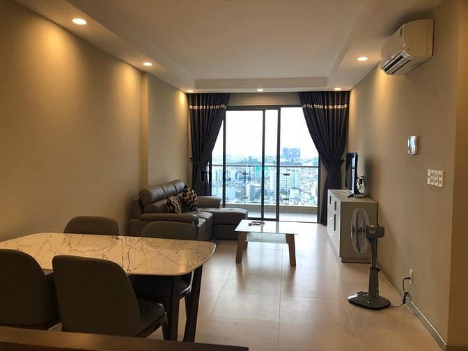 Hình ảnh Cho thuê chung cư Gold View quận 4, 90m2, view hồ bơi, full NT