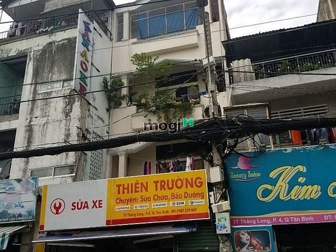 Hình ảnh nhà cho thuê đường lê quang định diện tích 4,5x20m
