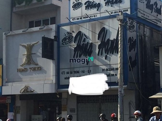 Hình ảnh Cho thuê nhà mặt tiền Hai Bà Trưng, P.8, Q.3