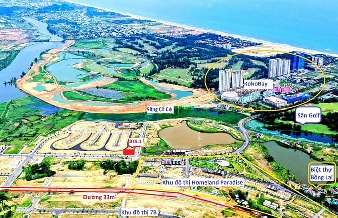 Hình ảnh Siêu dự án , giai đoạn 1 , đất nền ven sông Cổ Cò