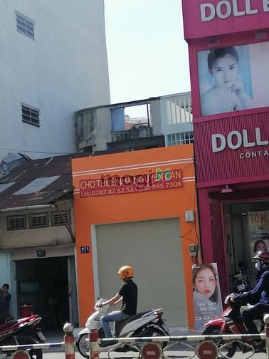 Hình ảnh cho thuê nhà 2 lầu mặt tiền hoàng văn thụ