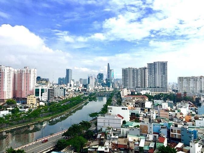 Hình ảnh Chung cư Grand Riverside Q4 cho thuê căn 1PN, full nội thất