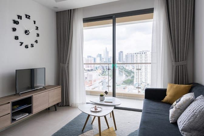 Hình ảnh Cho thuê chung cư The Gold View Q4, full nội thất,view bitexco