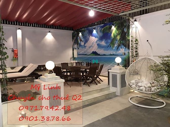 Hình ảnh Villa phố👣 5555 đường 5 Thảo Điền 5 Quận 2 HCMC, giá chỉ 45tr/tháng