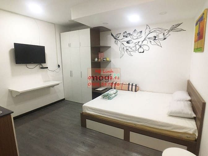 Hình ảnh Cho thuê nhà có 9 phòng, mới 100%, đầy đủ nội thất, khóa thẻ từ