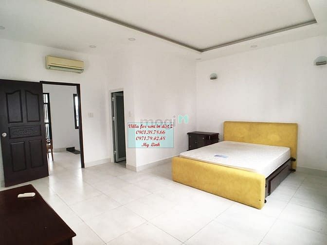 Hình ảnh Cho thuê villa có sân, gara, đường 64 TĐ. 6 phòng ngủ, full nt