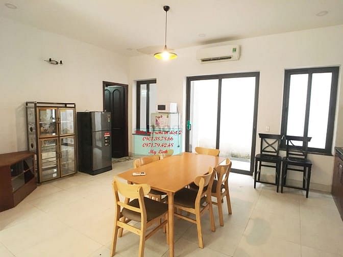 Hình ảnh Cho thuê villa có sân, gara, đường 64 TĐ. 6 phòng ngủ, full nt
