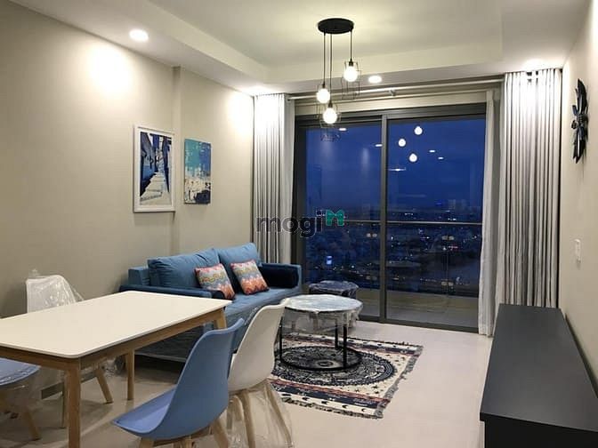 Hình ảnh Cho thuê chung cư Gold View Q4, 2PN, lầu cao, view sông, full nội thất