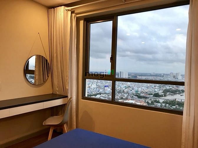 Hình ảnh Cho thuê chung cư Gold View Q4, 2PN, lầu cao, view sông, full nội thất