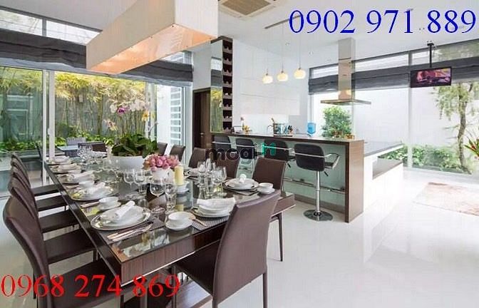 Hình ảnh cho thuê biệt thự 210m2 hồ bơi sân vườn