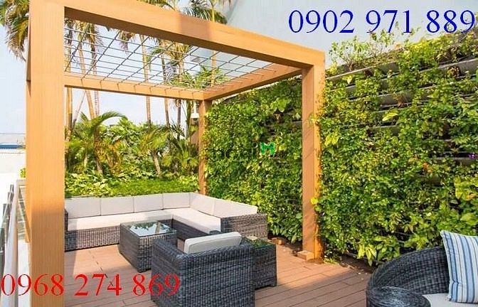 Hình ảnh cho thuê biệt thự 210m2 hồ bơi sân vườn