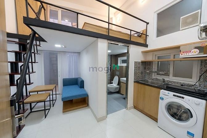 Hình ảnh CH gác lửng cực chất, mới, máy giặt riêng gần cầu Công Lý