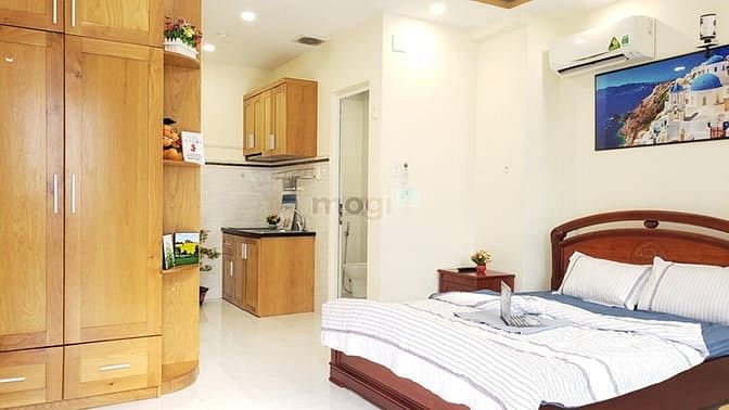 Hình ảnh Mb6623 nạp rút nhanh chóng Studio full nội thất Quận 3, cửa sổ ban công thoáng mát
