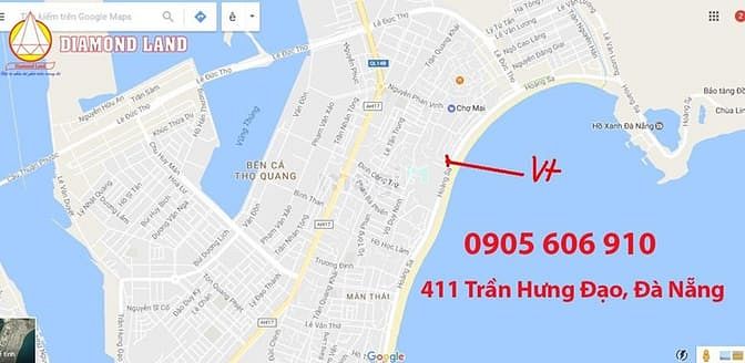 Hình ảnh Bán 1320 m2 đất MT biển đường Hoàng Sa,Đà Nẵng cách CV Đại Dương Thế g