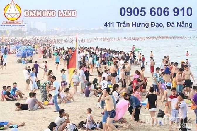 Hình ảnh Cho thuê 10 năm 1300 m2 đất MT đường Hoàng Sa,view biển đ/d CV Đại