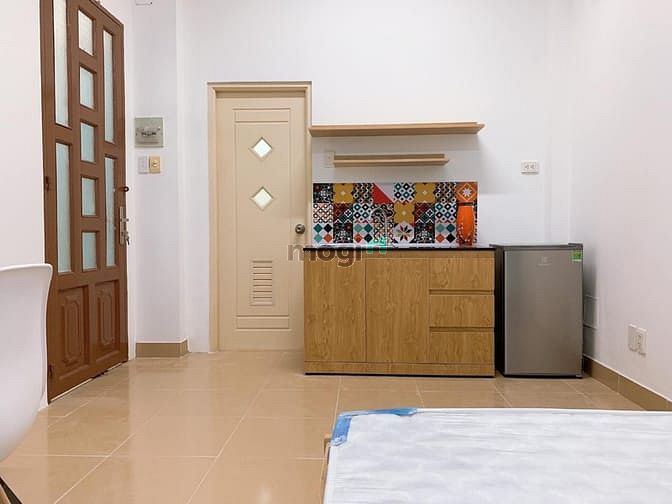 Hình ảnh Căn họ studio full nt, phòng đẹp mới 100%, Phan Chu Trinh, p12, BT