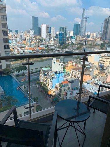 Hình ảnh Cho thuê CH chung cư Millennium Q4, căn góc 3PN, 98m2, full nội thất