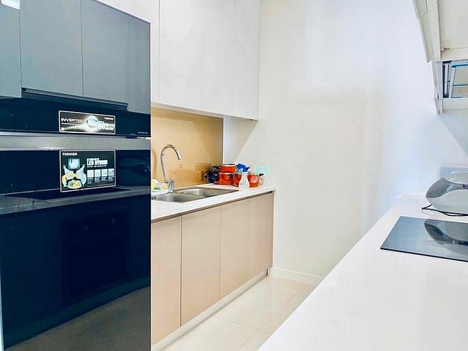 Hình ảnh Cho thuê chung cư Millennium Q4, 2PN, 2WC, 74m2, nhà decor cực đẹp
