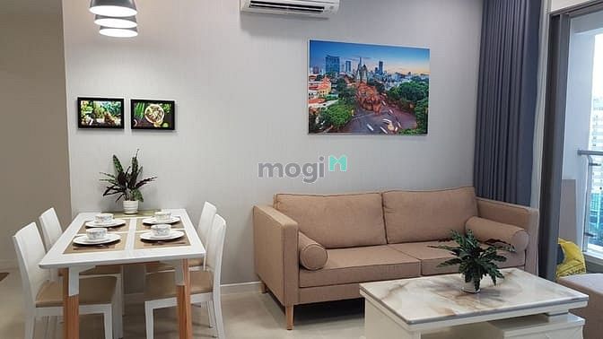 Hình ảnh Cho thuê chung cư Millennium Q4, 2PN, 2WC, 65m2, nhà decor đẹp