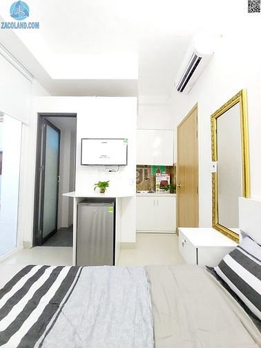 Hình ảnh Căn Hộ mới xây 100% Ở Lê Văn Sỹ Q.3 Full Nội thất + Cửa sổ